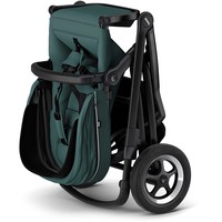 Детская коляска с люлькой Thule Sleek Mallard Green on Black TH 11000028