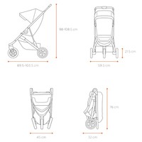 Детская коляска Thule Spring Stroller Aluminium TH 11300100